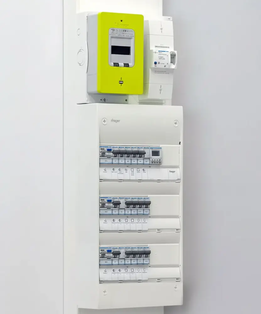 Solution d’énergie solaire pour bâtiment résidentiel