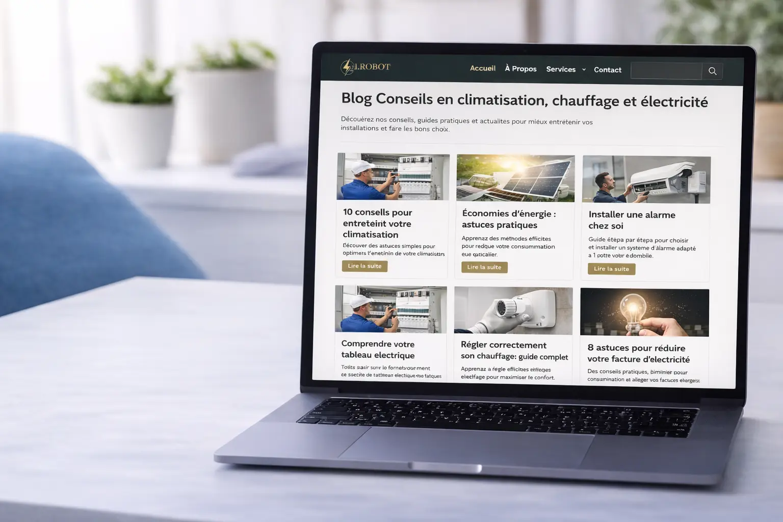 Blog électricité climatisation énergie solaire – conseils et articles Jrobot